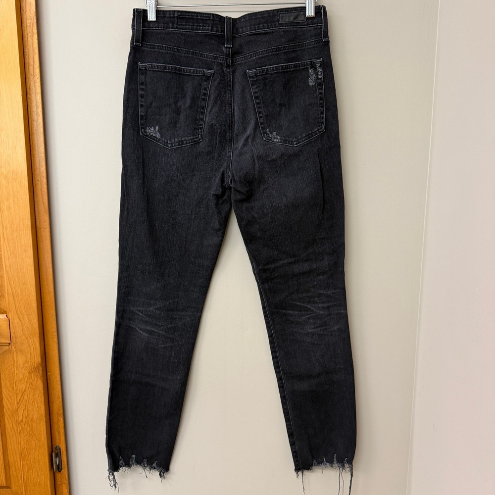 AG Womens The Sophia Ankle Jeans Size 30 Denim 4 Years Faded High-Waisted Slim - Picture 5 of 11